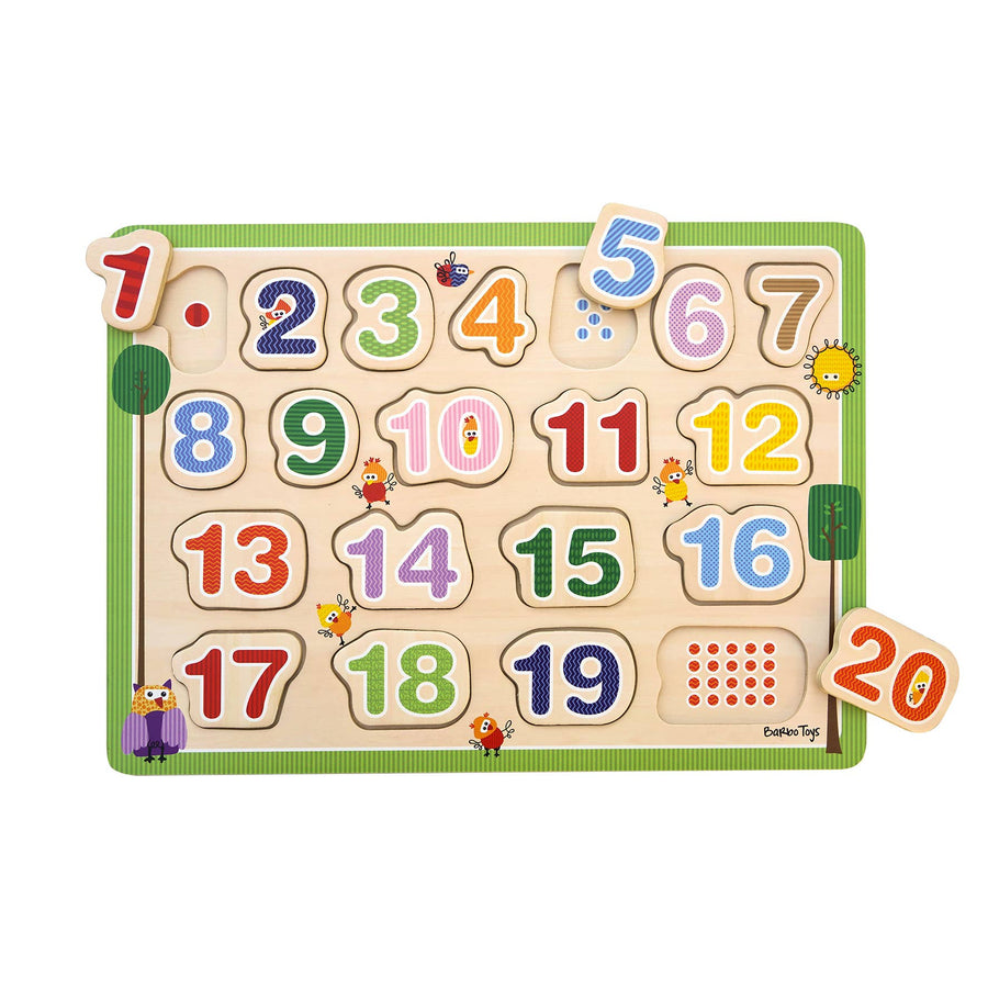 Wacky Wonders - 123 puzzle INT TALL Puslespill