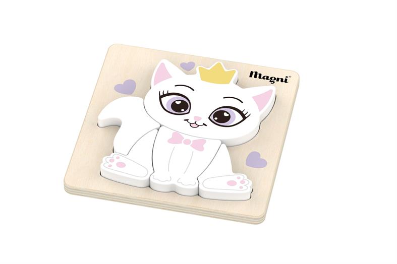 Princess Katt Puslespill- Magni