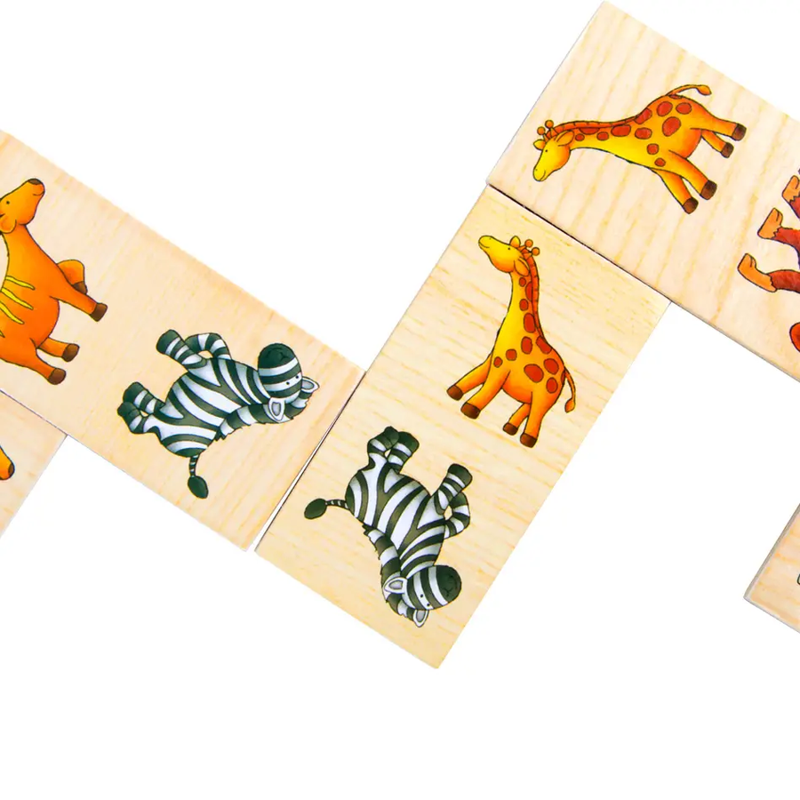 Domino Safari fra Small Foot - kidsverden.no