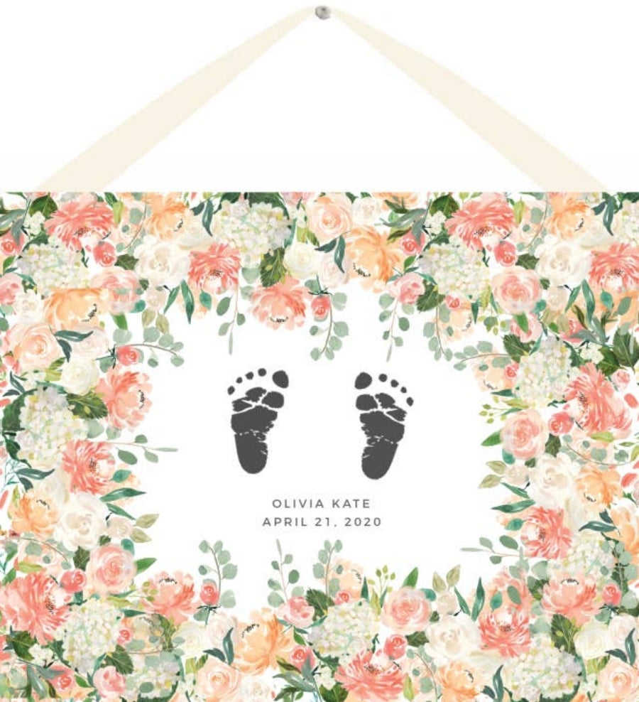 Baby Footprint Kit - Stamp my Feet - kidsverden.no