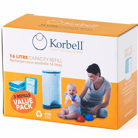 Korbell Refill 3 stk - kidsverden.no