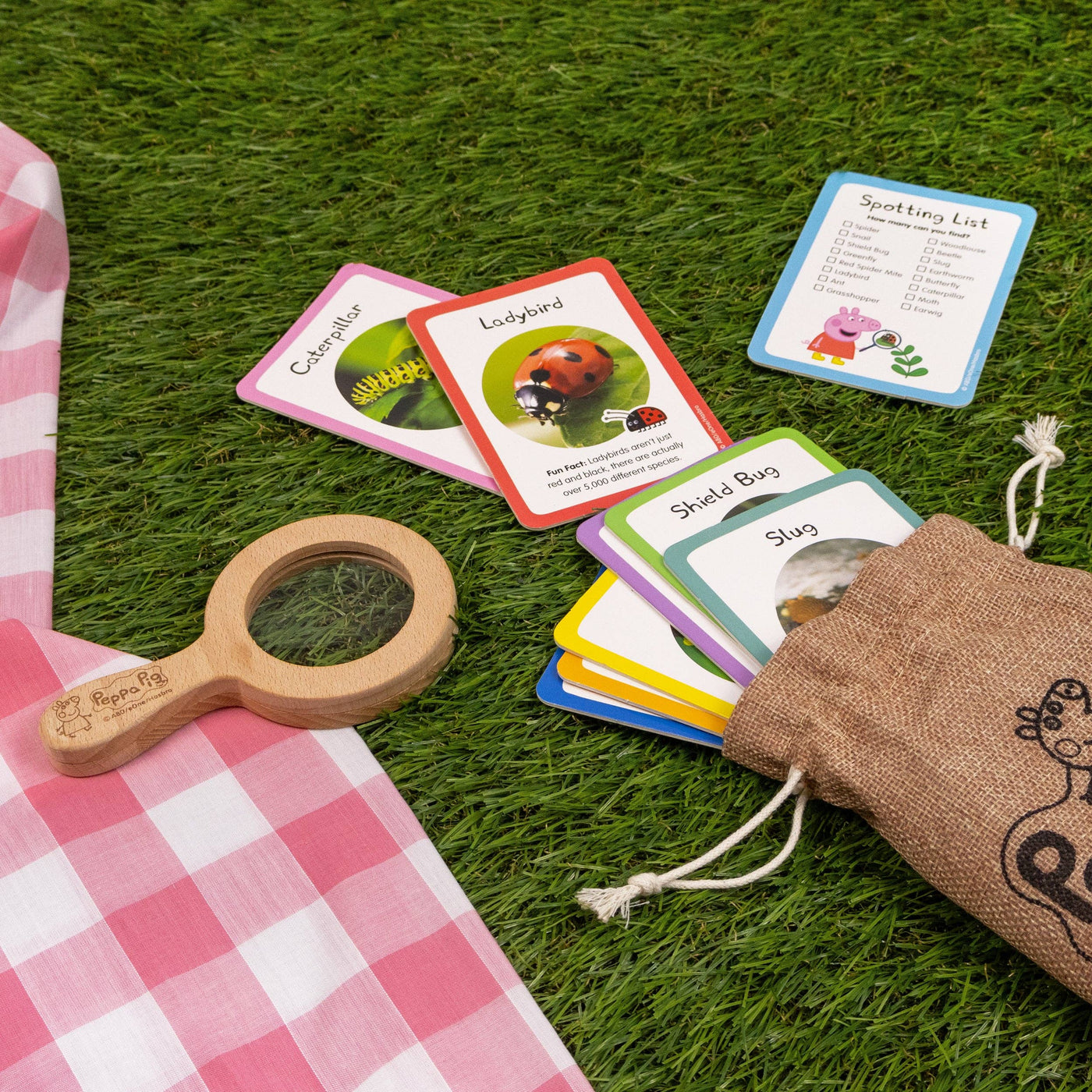 Peppa Gris Bug Spotter aktivitetssettet