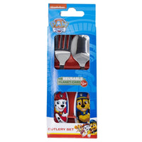 Paw Patrol  Bestikk 2-pk Elliptical Metallic Cutlery