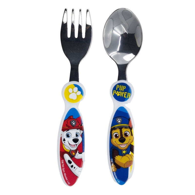 Paw Patrol  Bestikk 2-pk Elliptical Metallic Cutlery