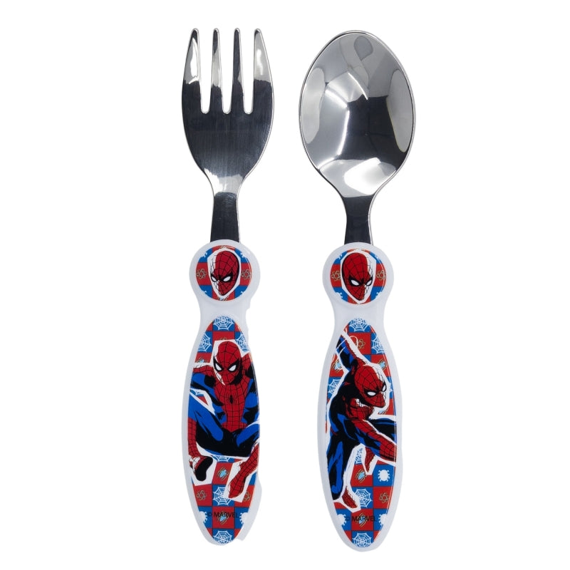 Spiderman Archnid Grid  Bestikk 2-pk Elliptical Metallic Cutlery