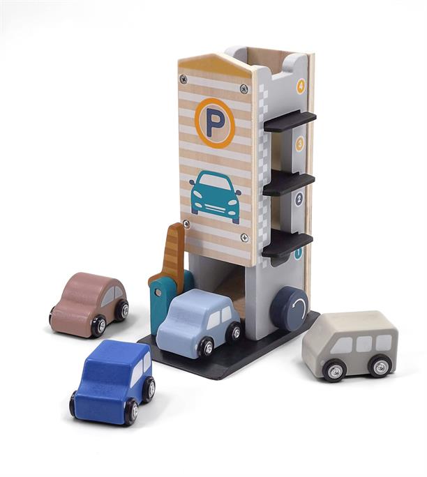 Parkeringshus med biler FSC 100% - Magni