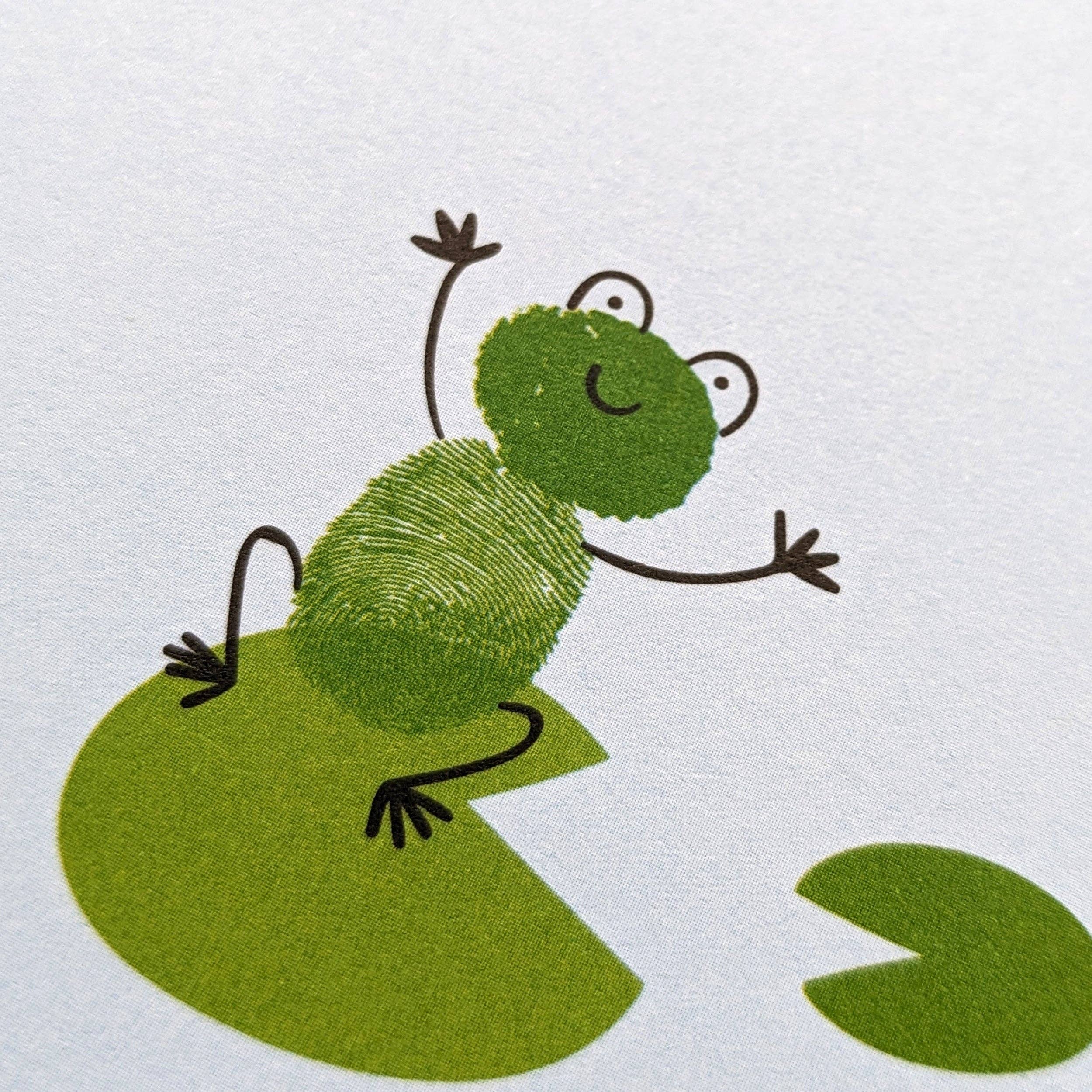 Animals Fingerprint Activities Book – 6 Farger - kidsverden.no