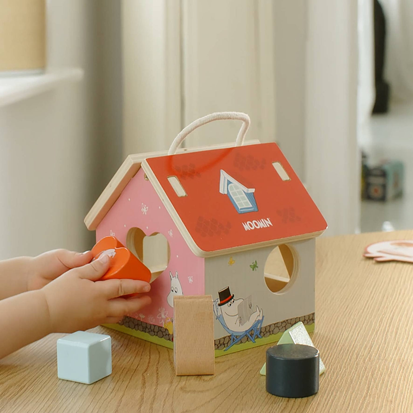 Mummi Sortering Puslespill Hus