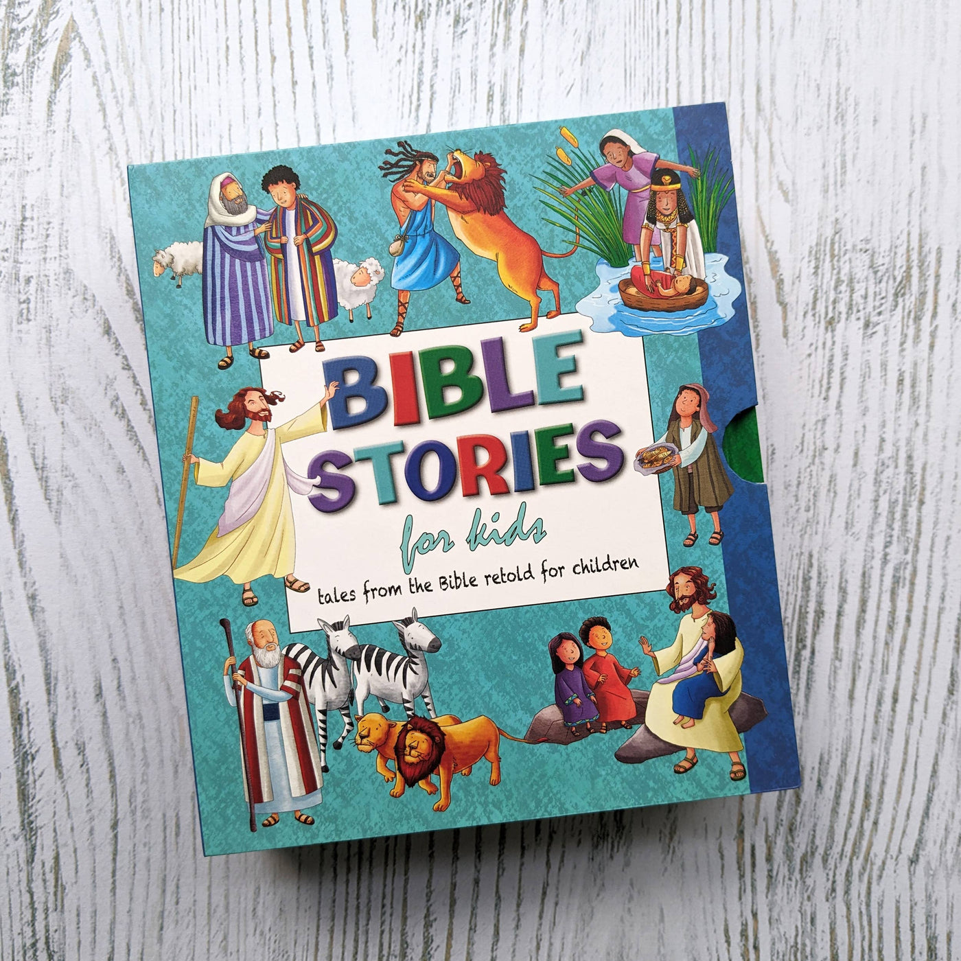 6-pk Bibelhistorier Barn -  English Bible Stories