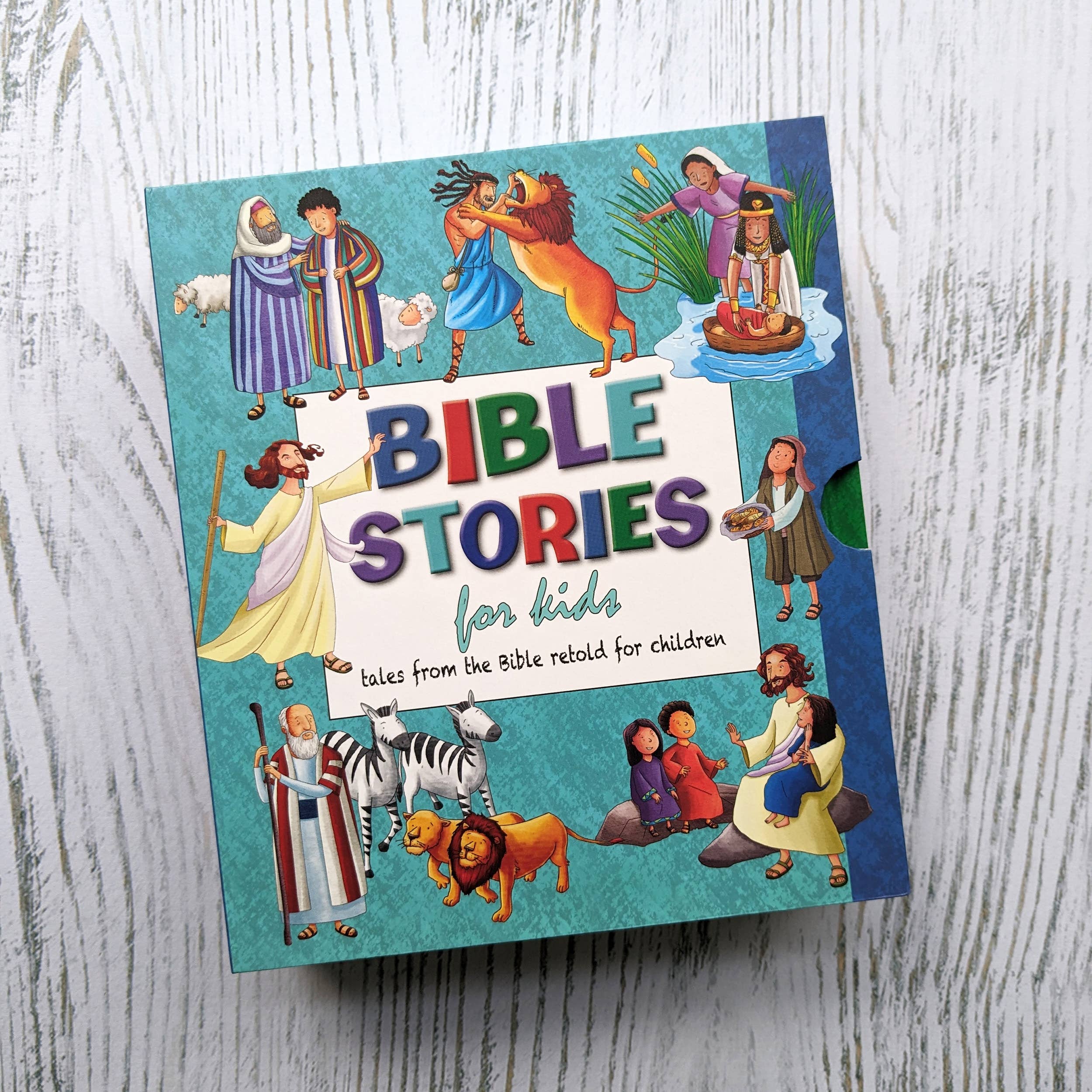 6-pk Bibelhistorier Barn -  English Bible Stories