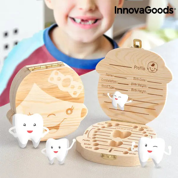 Innovagoods Baby Keepsake Box - Kids Melketenner Boks/Oppbevaring - kidsverden.no