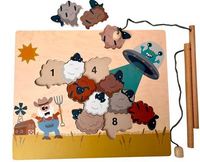 Alien Fiskespill Sauer Magnet Puslespill