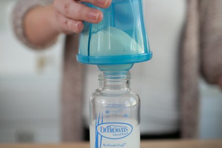 Dr.Brown Milk Powder Dispenser blå