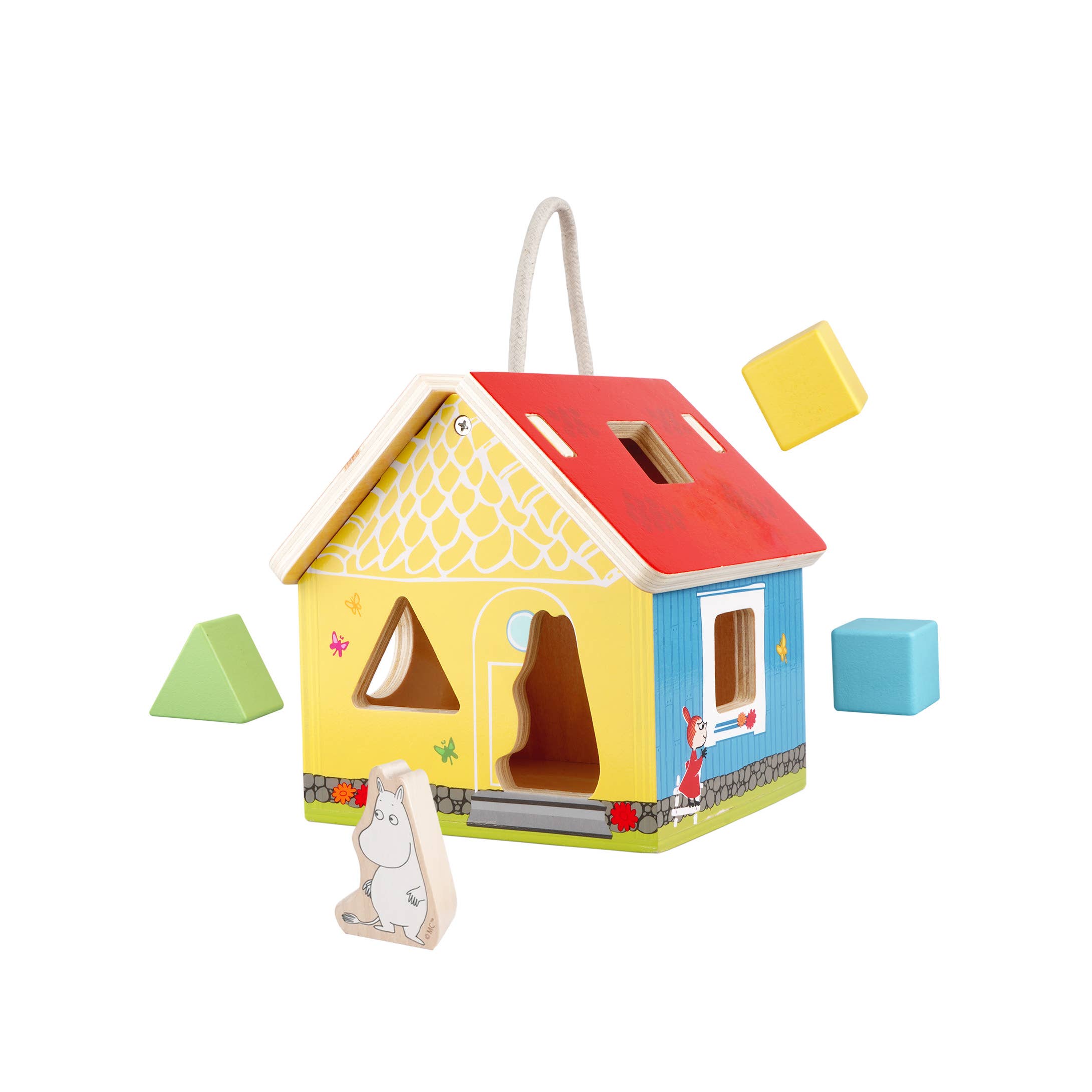 Mummi Sortering Puslespill Hus