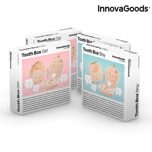 Innovagoods Baby Keepsake Box - Kids Melketenner Boks/Oppbevaring