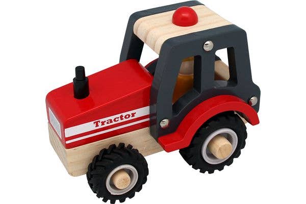 Magni | Traktor i Tre med Gummihjul