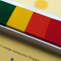 Animals Fingerprint Activities Book – 6 Farger - kidsverden.no