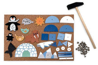 Hammer Mosaikk med Pingvin - Magni Bankesett