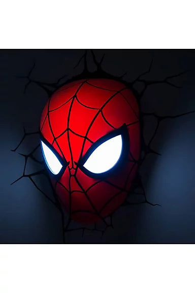 Spider-Man vegglampe Spiderman lampe - kidsverden.no