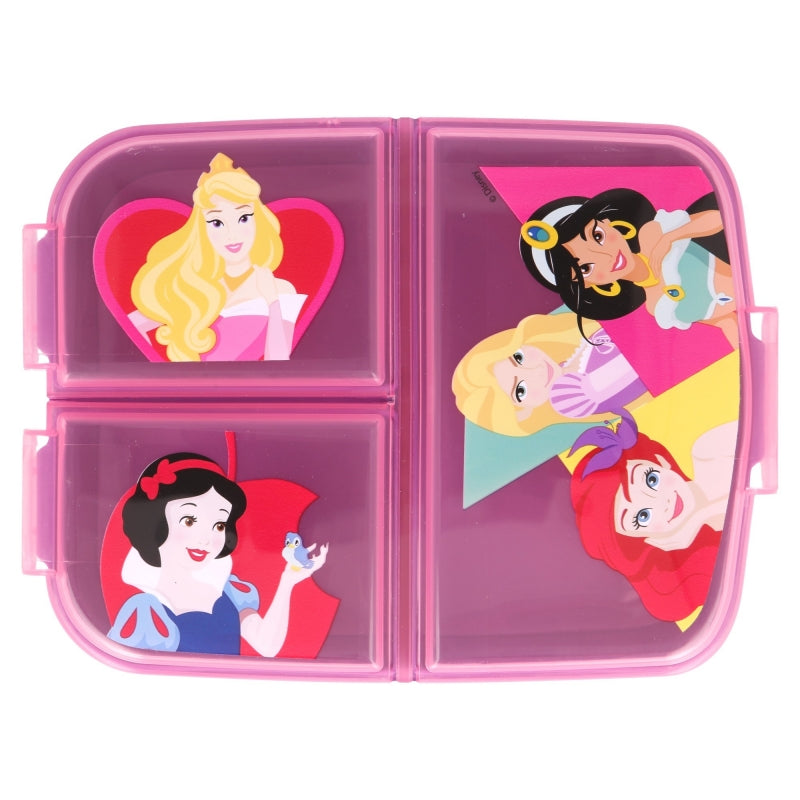 Princess Bright & Bold Multi Compartment Matboks