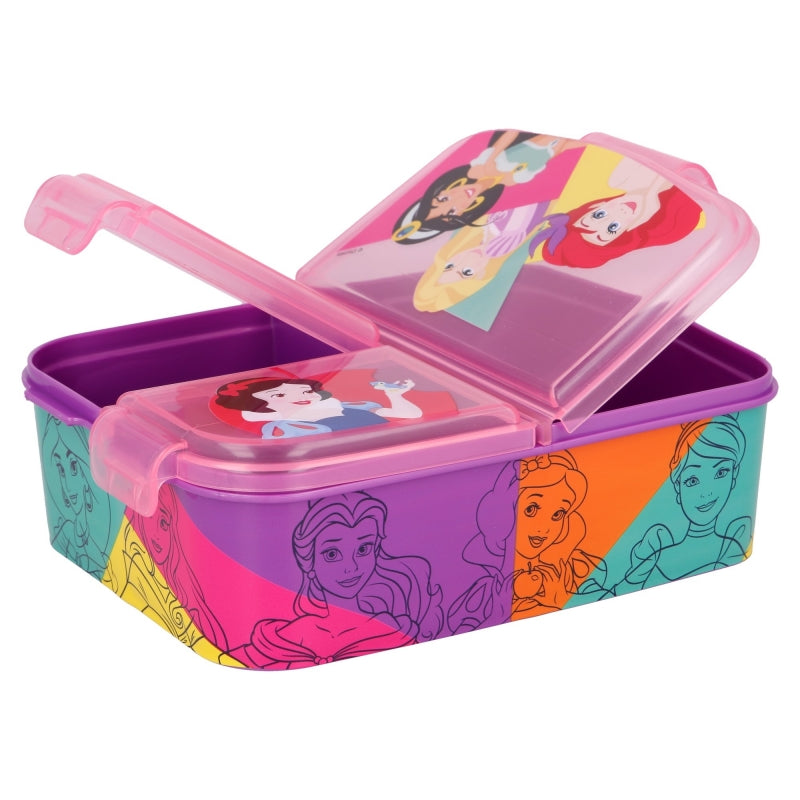 Princess Bright & Bold Multi Compartment Matboks