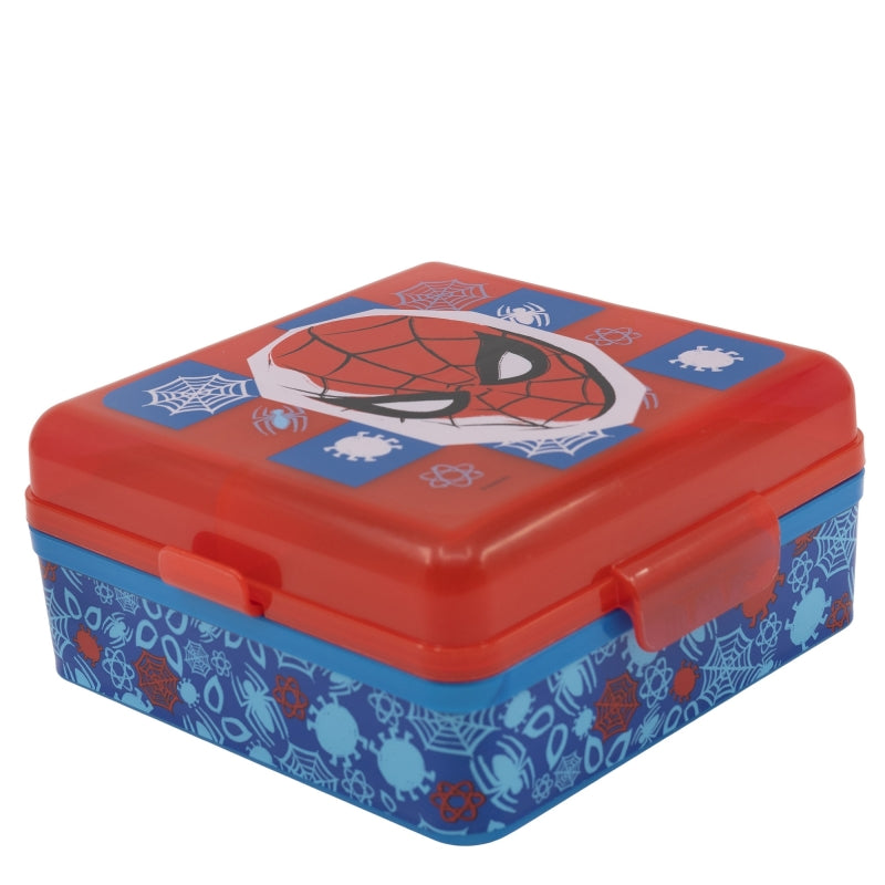 Spiderman Square Multi Compartment Matboks