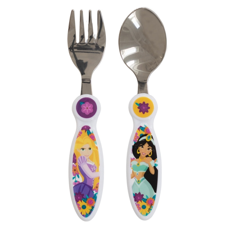 Disney Princess Bestikk 2-pk Elliptical Metallic Cutlery