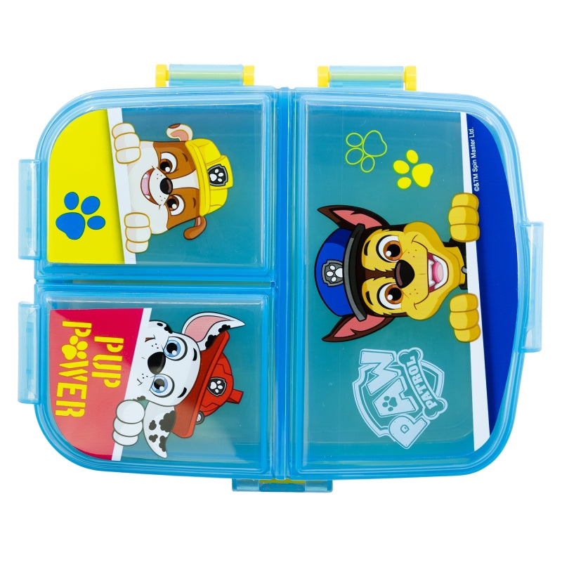 XL Paw Patrol Comic Multi Compartment Matboks