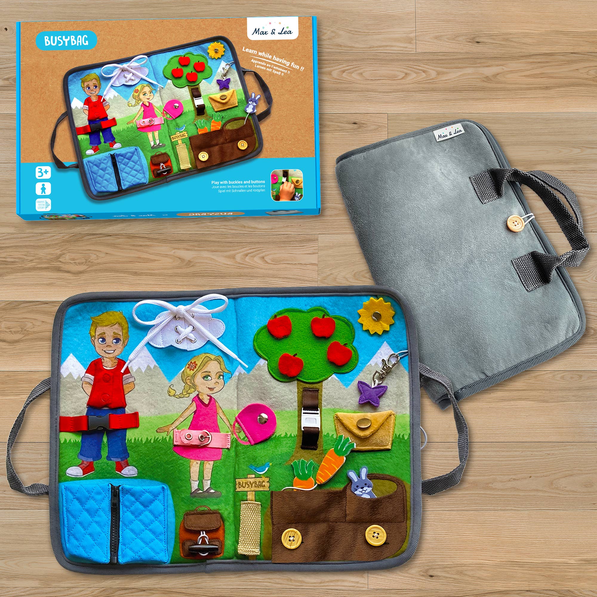 Busy Bag Montessori - Max and Lea