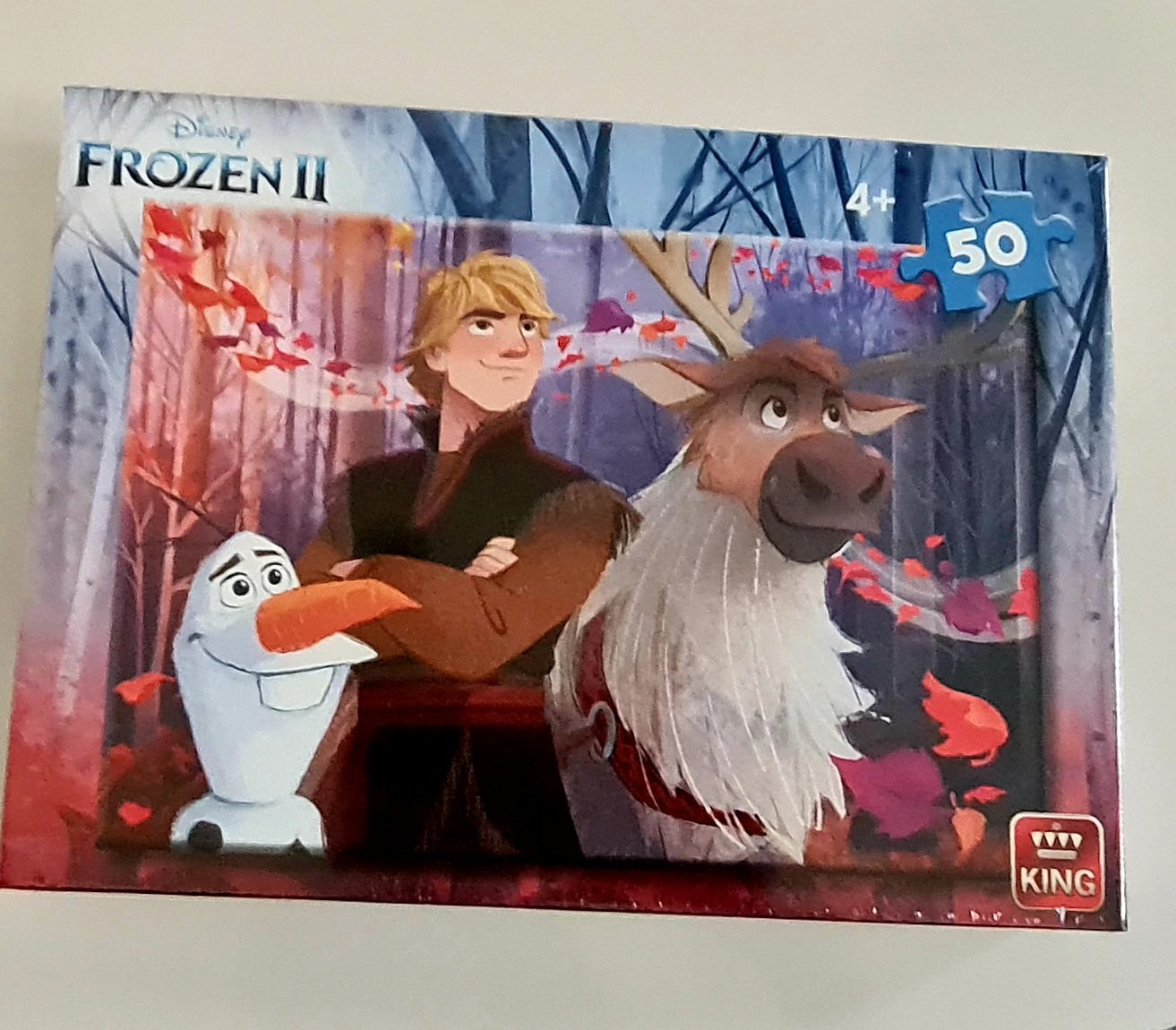 Frost -  Europrice Puslespill 50 Disney Frozen