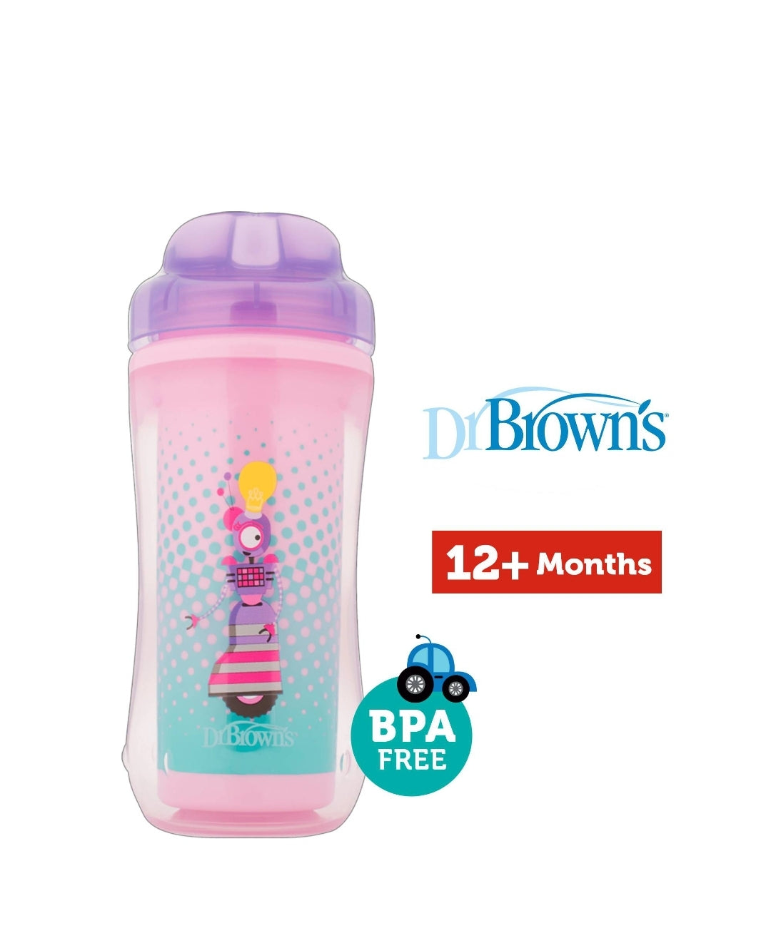 Dr Brown Spoutless 300ml Insulated Flaske