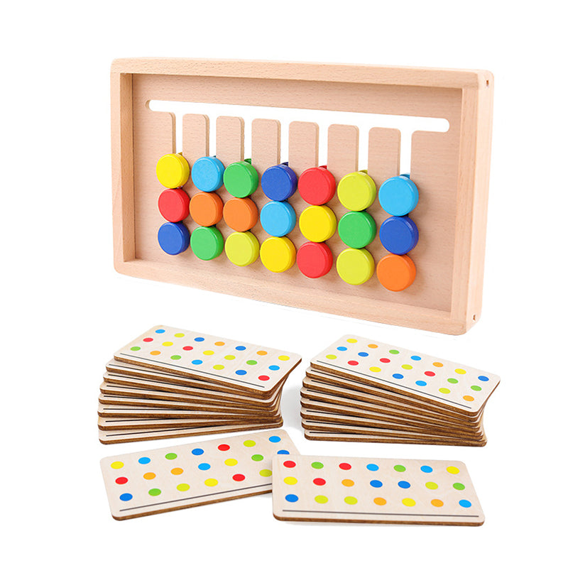 Farge Sortering med Kort - 7 Color Game - kidsverden.no