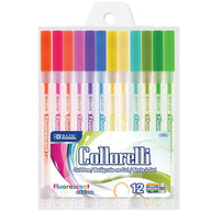 12 Fluorescent Color Collorelli Gel Pen