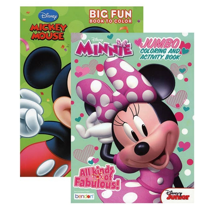MICKEY & MINNIE Coloring Book