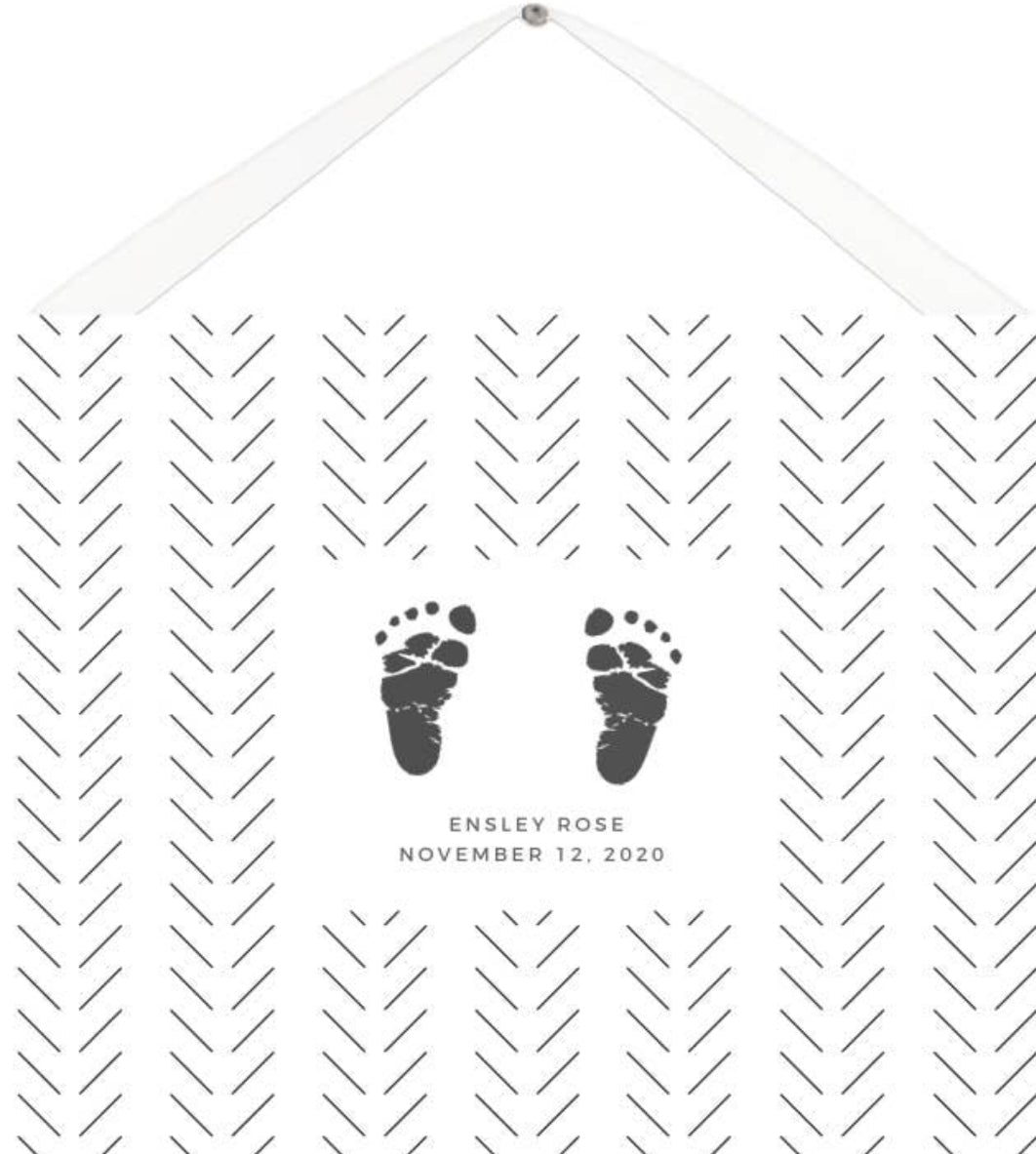 Baby Footprint Kit - Stamp my Feet