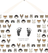 Baby Footprint Kit - Stamp my Feet - kidsverden.no