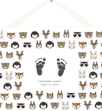 Baby Footprint Kit - Stamp my Feet - kidsverden.no