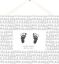 Baby Footprint Kit - Stamp my Feet - kidsverden.no