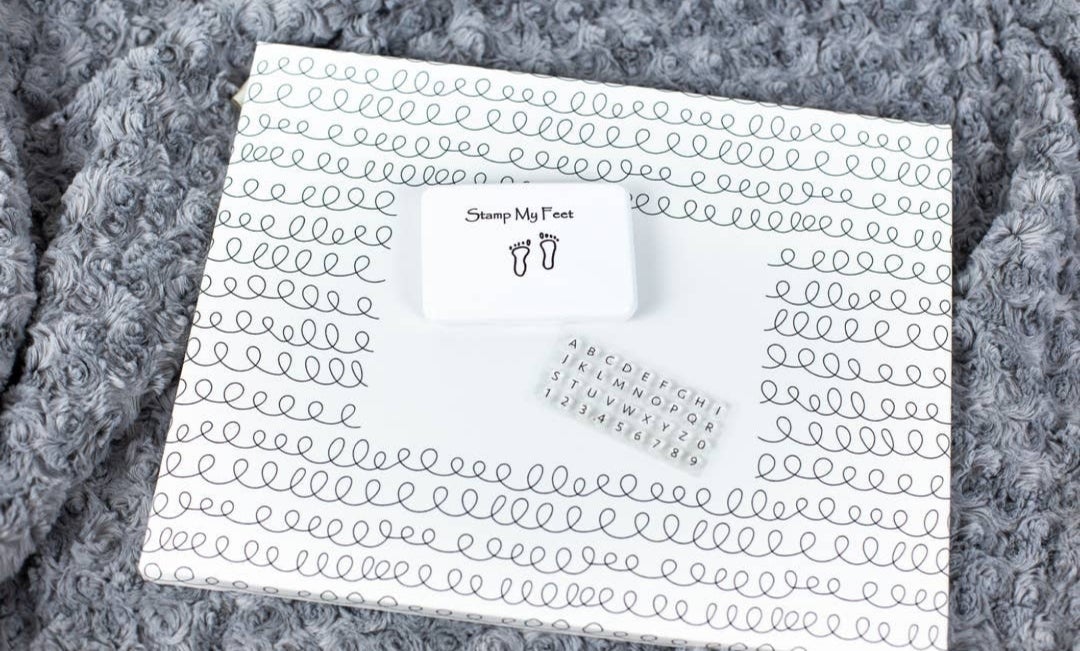 Baby Footprint Kit - Stamp my Feet