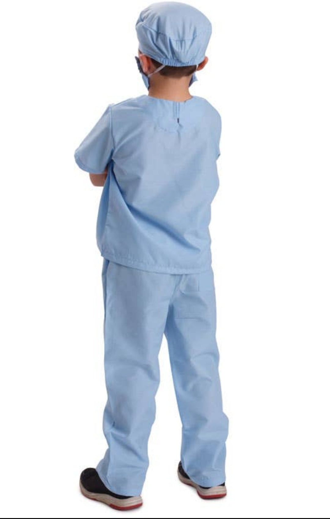 Kids Kostyme - Kirugisk Lege Sykepleier Blue Scrubs