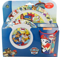 Paw Patrol Spisesett - Micro Safe - kidsverden.no