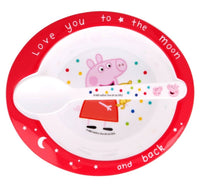 Peppa Gris - Skål Skje Barnekopp Spisesett - kidsverden.no