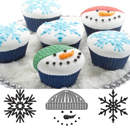 Winter - Cupcake og Cookie Texture Taps
