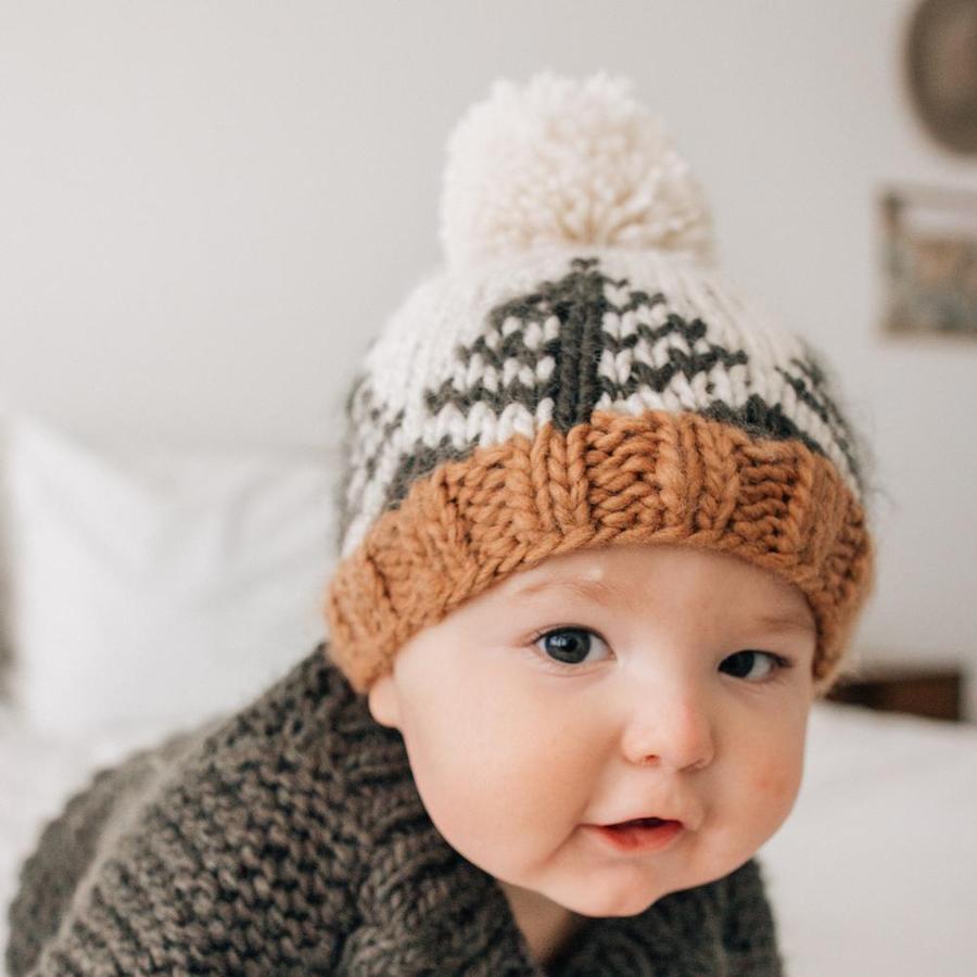 Skog Beanie Hat - Huggalugs Lue - kidsverden.no