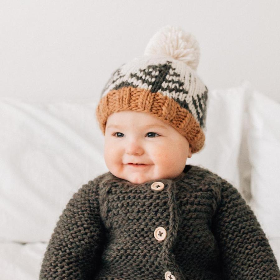 Skog Beanie Hat - Huggalugs Lue - kidsverden.no